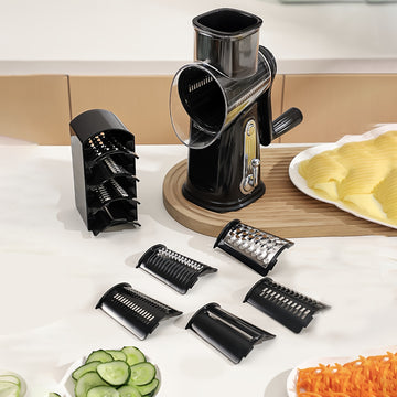 BIGPETS Heavy-Duty Manual Vegetable Chopper - with Safety Lock
