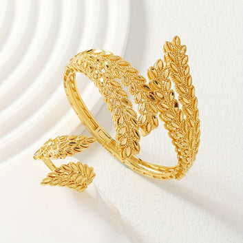 A Set of Women'S Jewelry Made of Copper