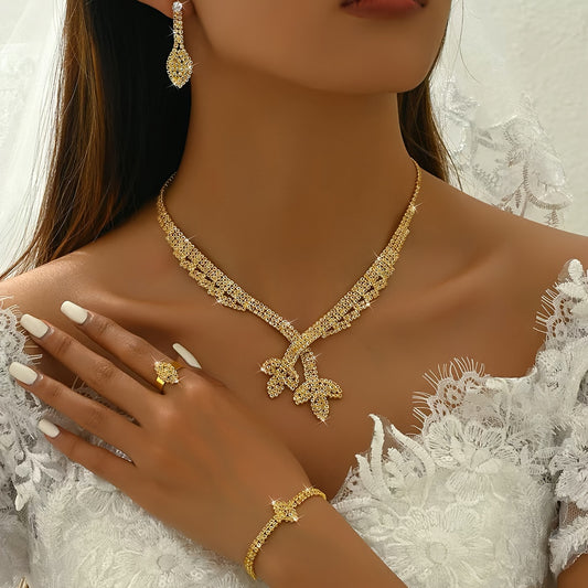Women's set accessories, pendant earrings bracelet set