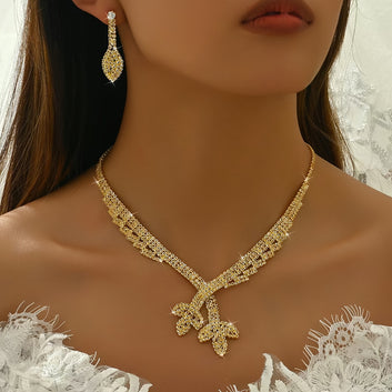 Women's set accessories, pendant earrings bracelet set