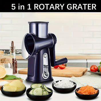 BIGPETS Heavy-Duty Manual Vegetable Chopper - with Safety Lock