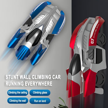 MESIONDY RC Rock Racing Car - Remote Control Stunt Car with Wall Climbing